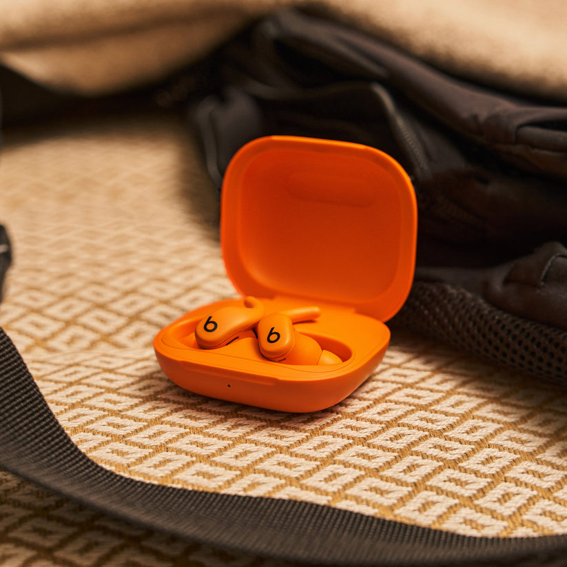 Powerbeats Fit - Wireless Noise-Cancelling Workout Earbuds with Ultimate Secure Fit - Spark Orange